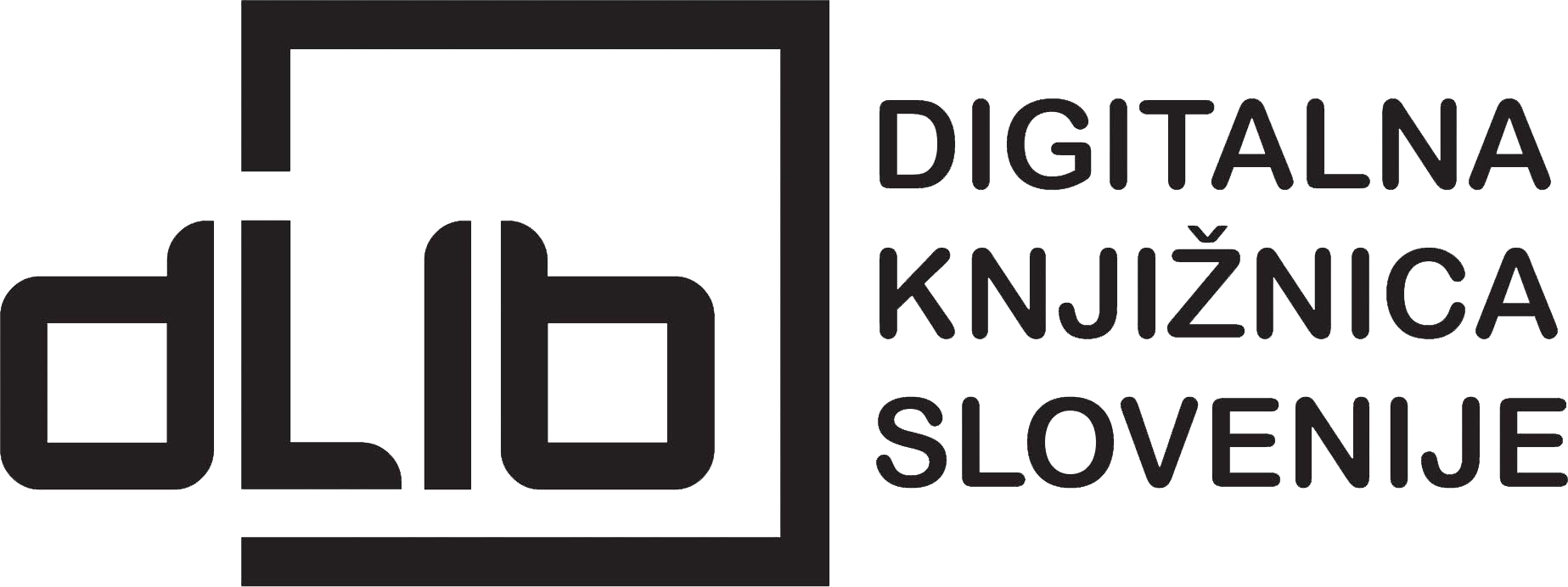 Domača stran digitalne knjižnice Slovenije.